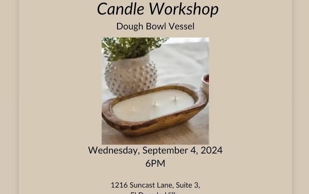 Light Up Your Life with a DIY Dough Bowl Candle Workshop