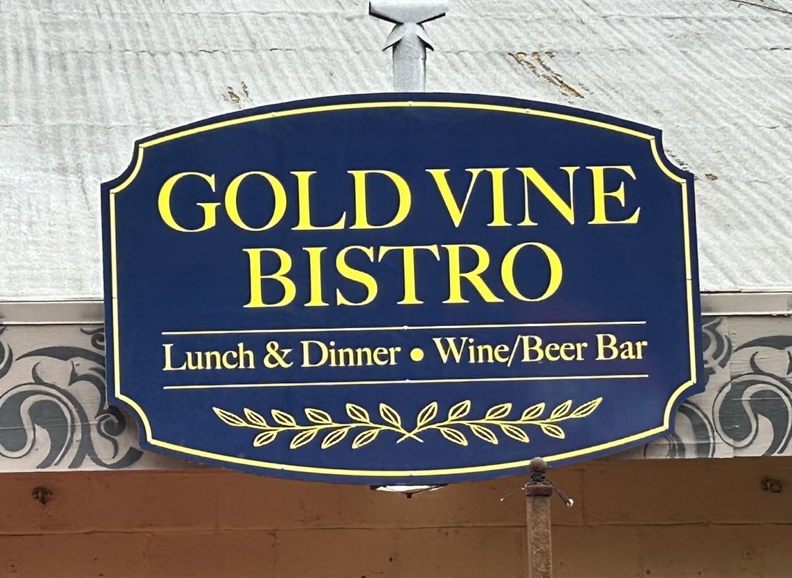 Visit the Gold Vine Bistro in El Dorado, California