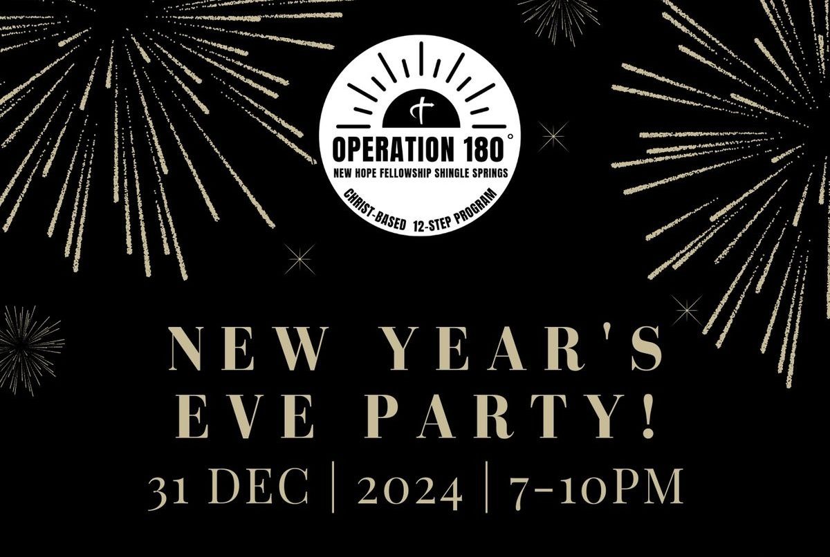 Operation 180: The Ultimate Family-Friendly New Year's Eve Bash