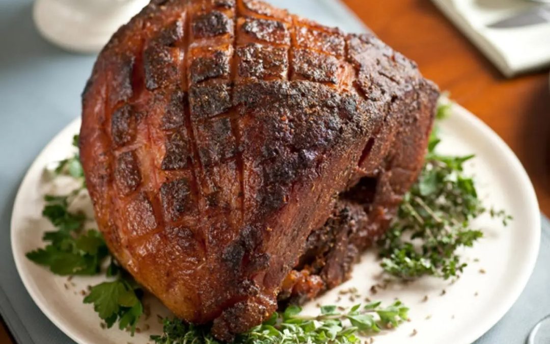 Christmas Dinner Star: Toasted Spiced Ham With Honey Glaze